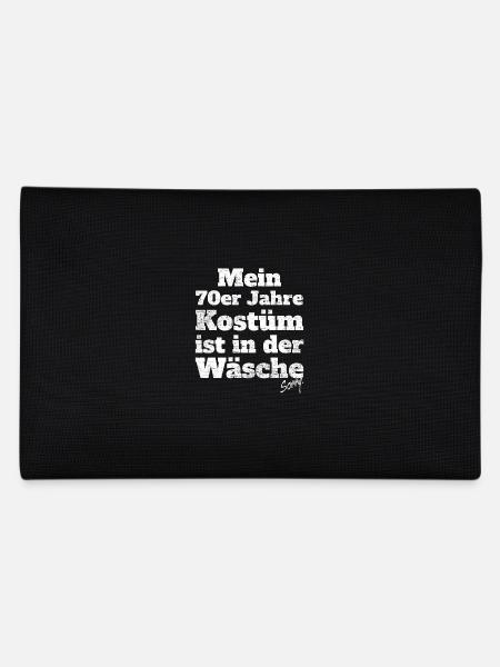 Mon costume des années 70 dans la fête de la fête de la blanchisserie - Trousse - noir - Dos