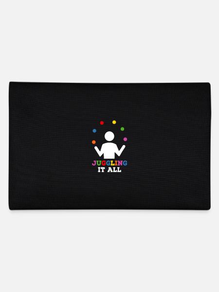 juggle - Pencil Case - black - Back