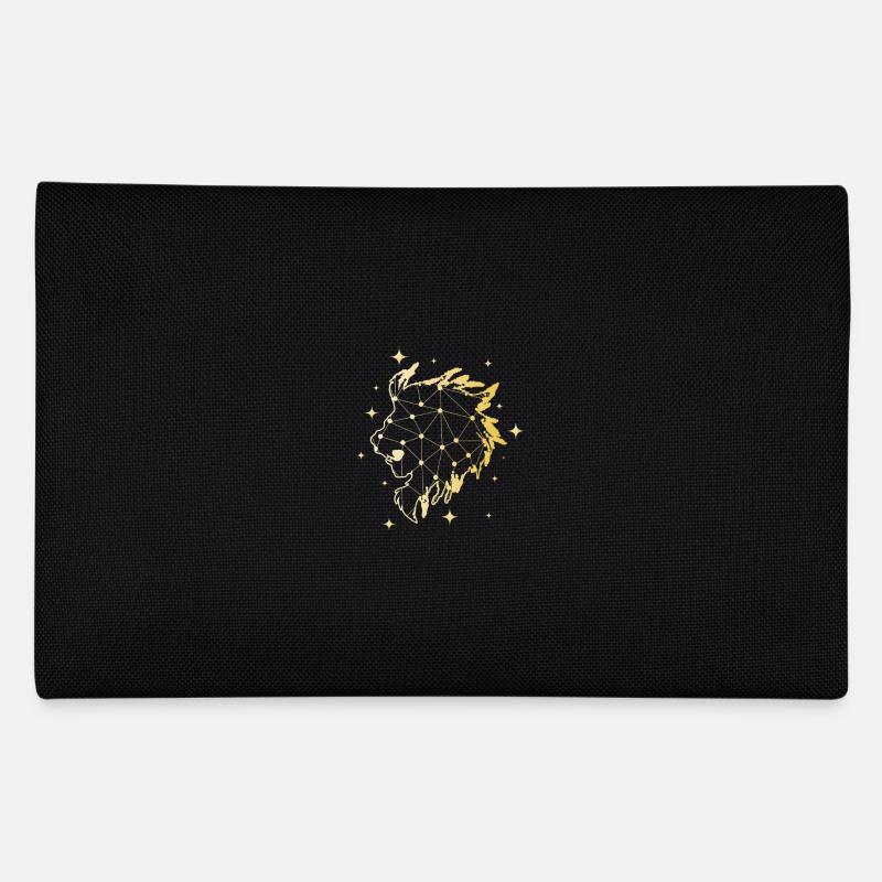 signe du zodiaque lion - Trousse - noir