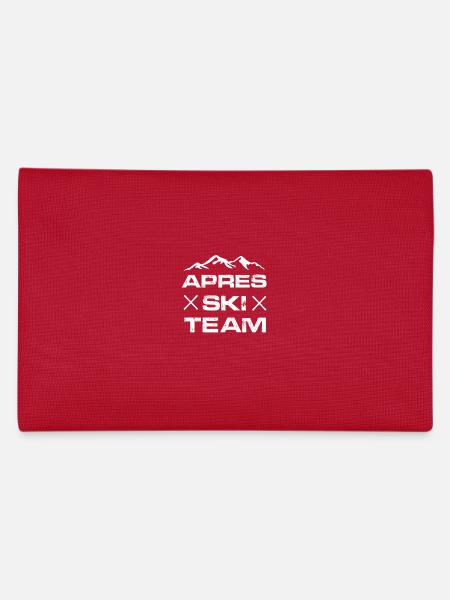 apres ski - Pencil Case - red - Back