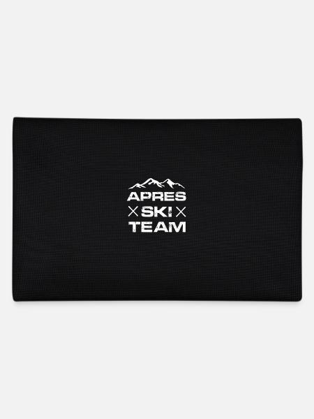 apres ski - Pencil Case - black - Back
