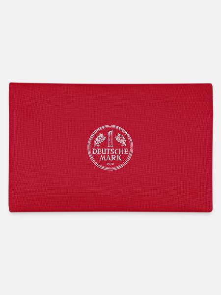 1 Deutsche Mark Markstück 1 DM 1990 30th birthday - Pencil Case - red - Back