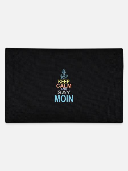 Gardez votre calme et dites Moin - Trousse - noir - Dos