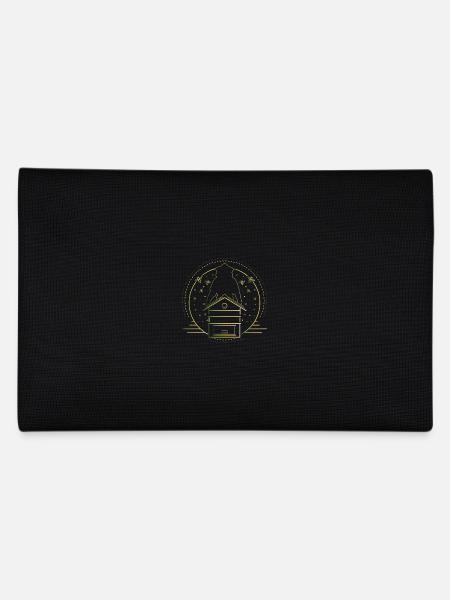 Imker - Federtasche - Schwarz - Hinten