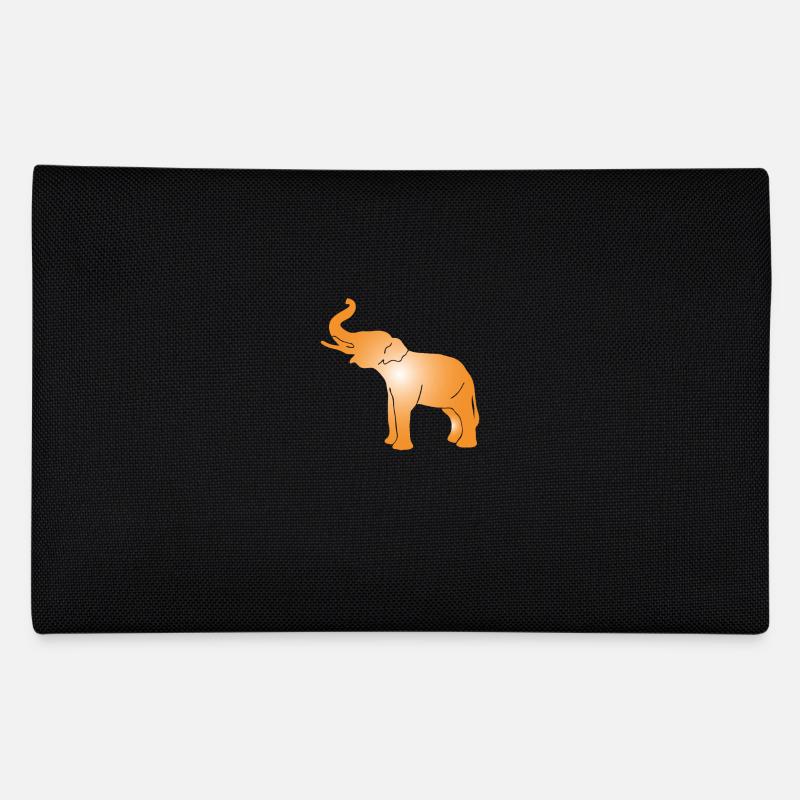 elefanten silhouette elefantElefanten Silhouette Federtasche