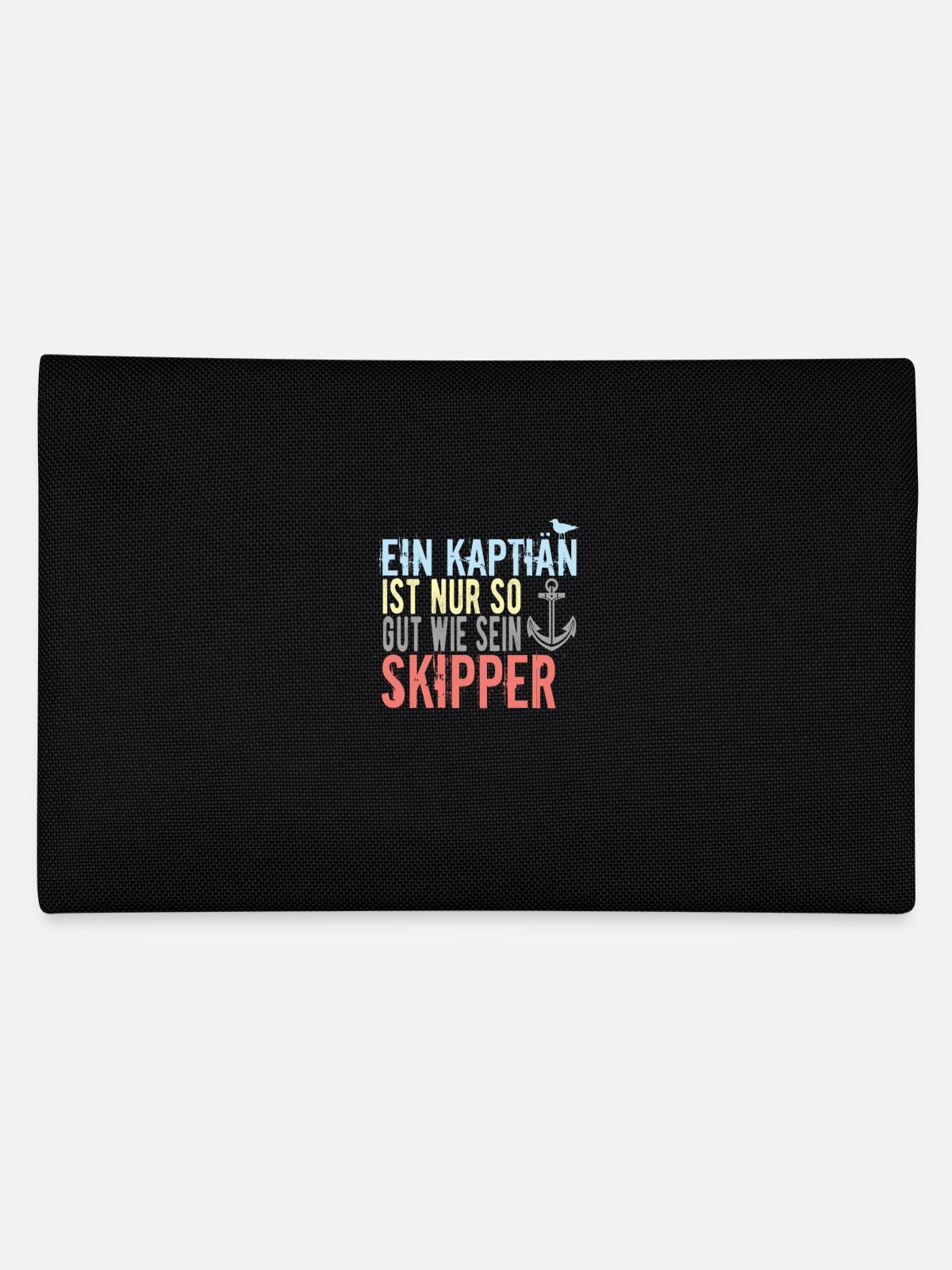 Skipper Sprüche - Federtasche - Schwarz - Hinten