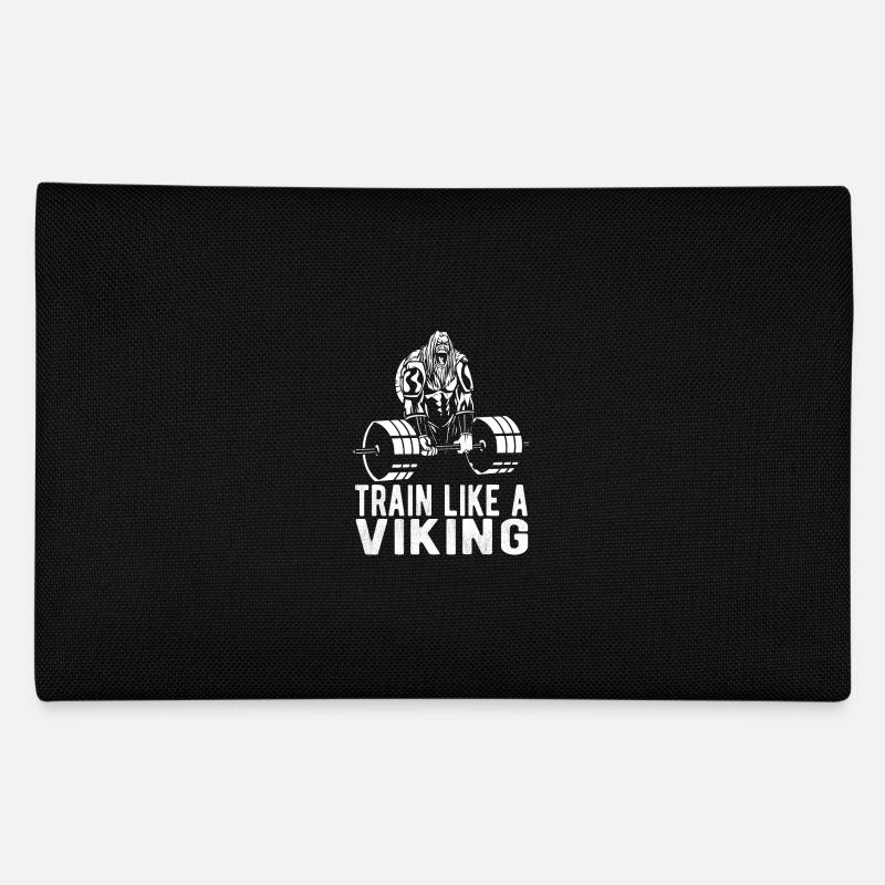 Bodybuilder Wikinger Federtasche