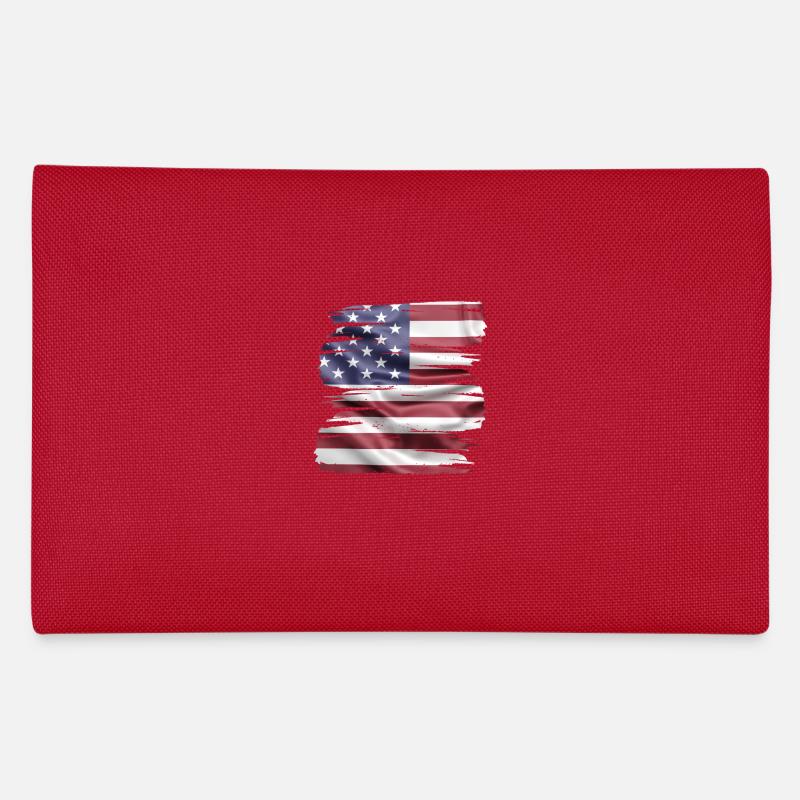 Drapeau américain rétro Trousse