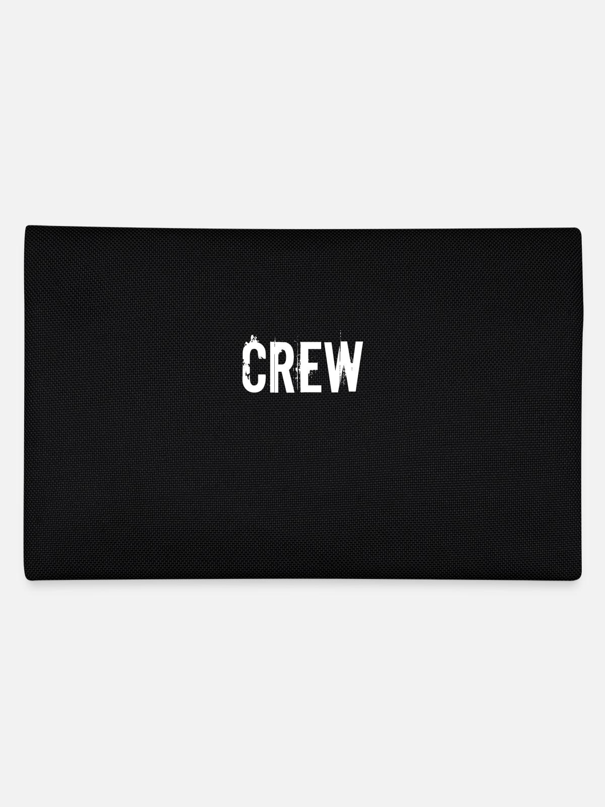 Crew - Federtasche - Schwarz - Hinten