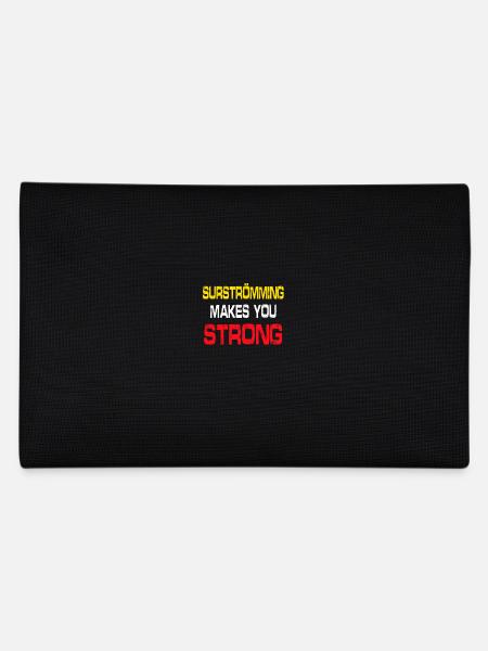 Surstromming, surstromming saying - Pencil Case - black - Back