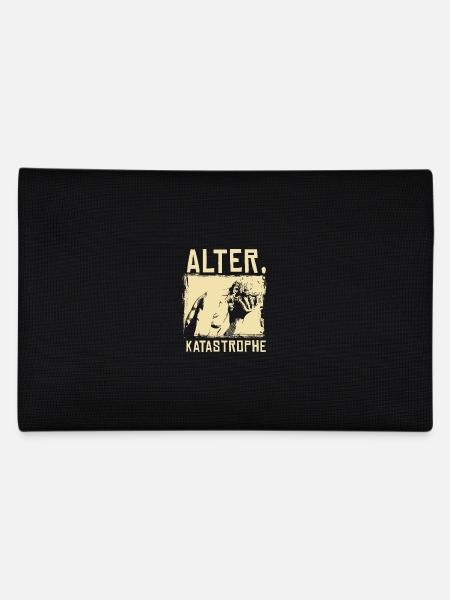 Alter Katastrophe - Federtasche - Schwarz - Hinten