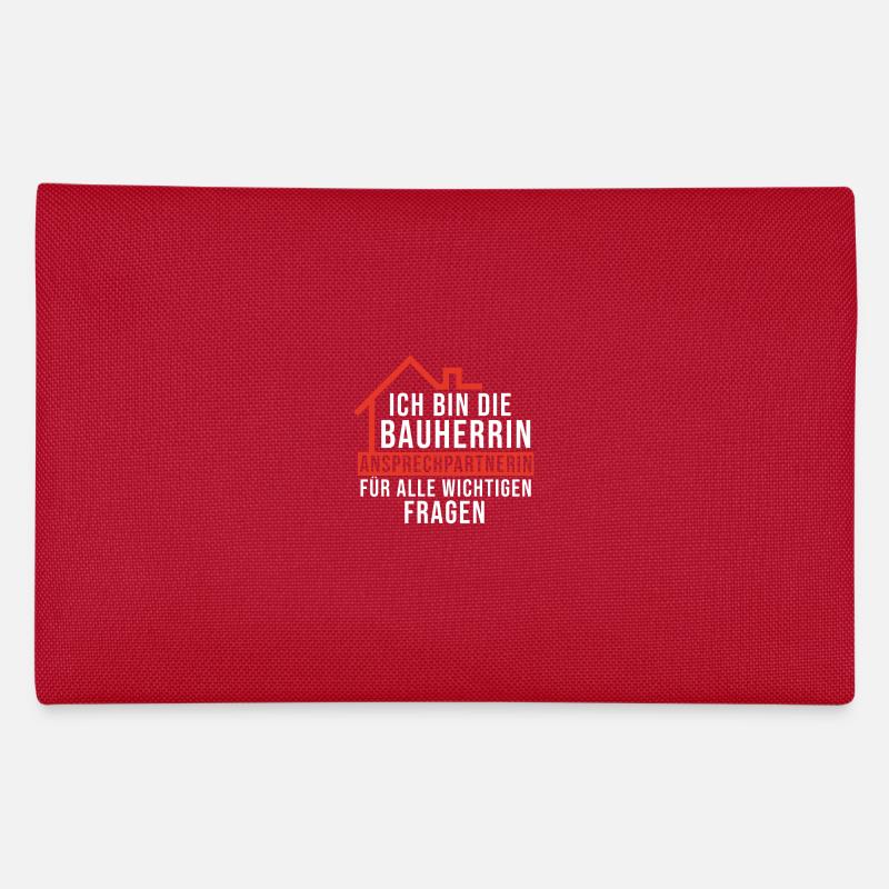 Bauherrin Spruch Federtasche