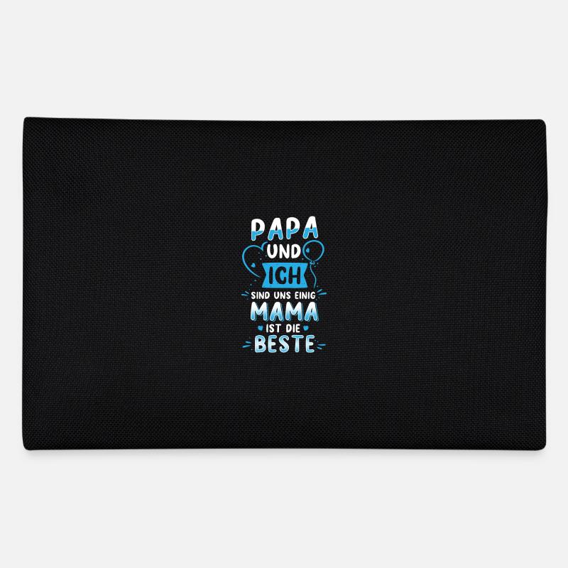 Beste Mama - Federtasche - Schwarz