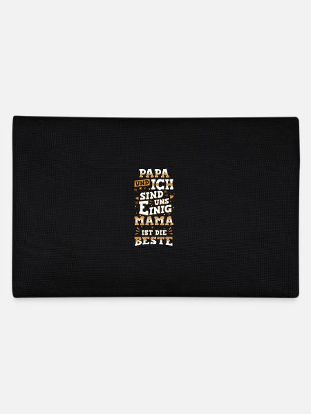 Beste Mama - Federtasche - Schwarz - Hinten