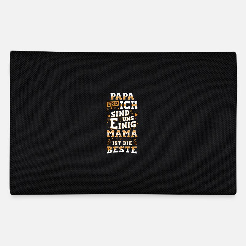 Beste Mama - Federtasche - Schwarz