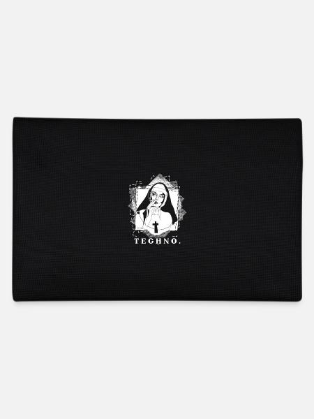 Techno Religion - Federtasche - Schwarz - Hinten