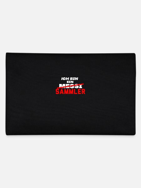 Sammler Sprüche - Federtasche - Schwarz - Hinten