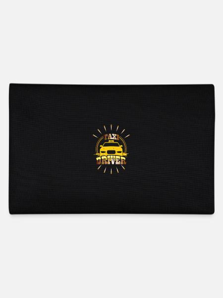 Taxi driver - Pencil Case - black - Back