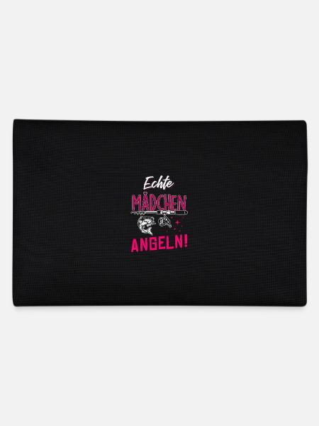 Echte Mädchen Angeln - Federtasche - Schwarz