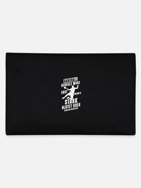 Handball Spruch - Federtasche - Schwarz