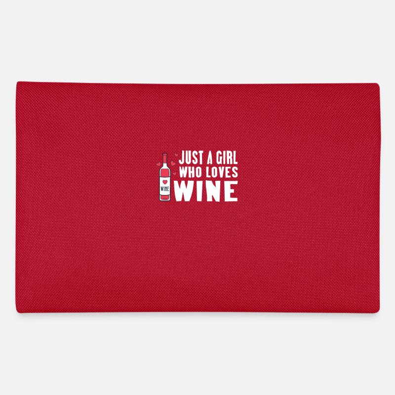 Just a girl who loves Wine Federtasche