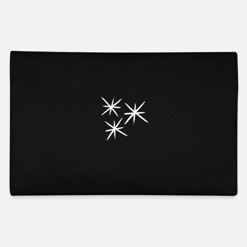 Sterne - Federtasche - Schwarz