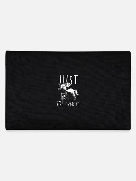Show jumping - Pencil Case - black - Back