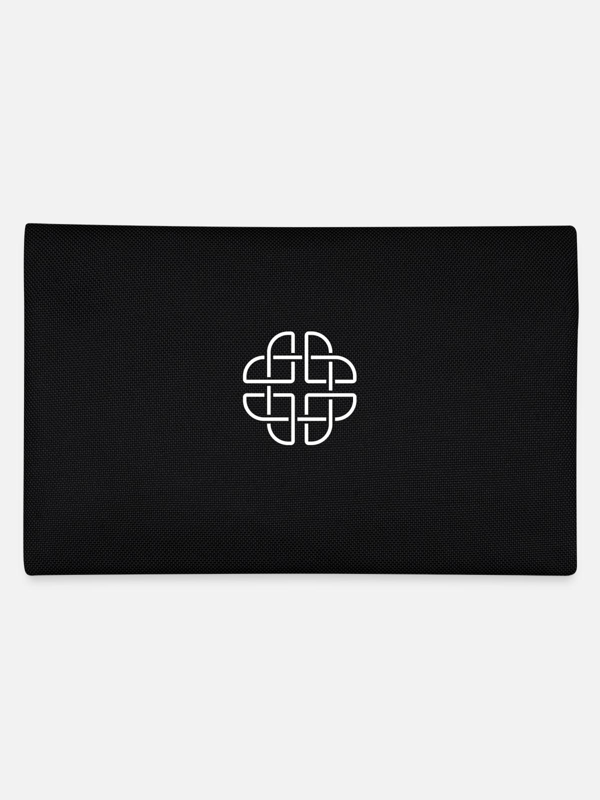 noeud celtique - Trousse - noir - Dos