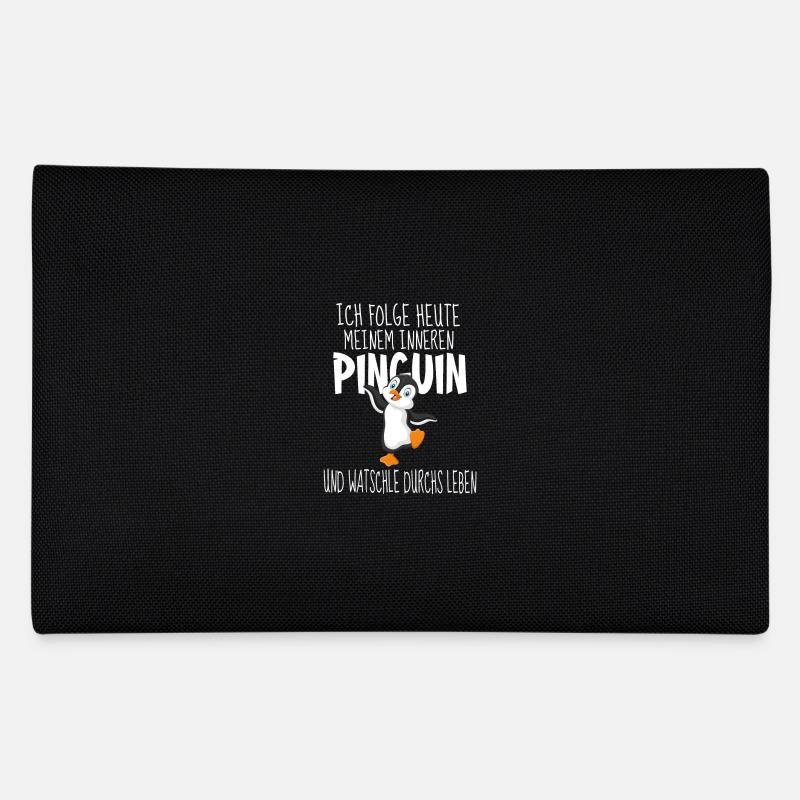 Inneren Pinguin - Federtasche - Schwarz