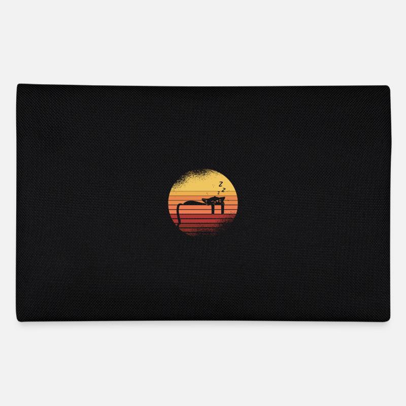 Schwarze Katze - Federtasche - Schwarz