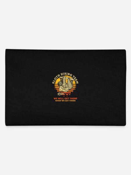 Sloth Hiking Team - Federtasche - Schwarz - Hinten