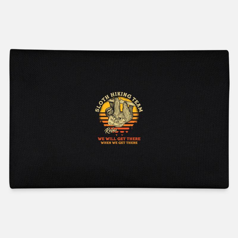 Sloth Hiking Team - Federtasche - Schwarz