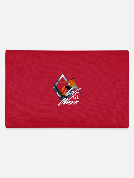 Surfer disant - Trousse - rouge - Dos