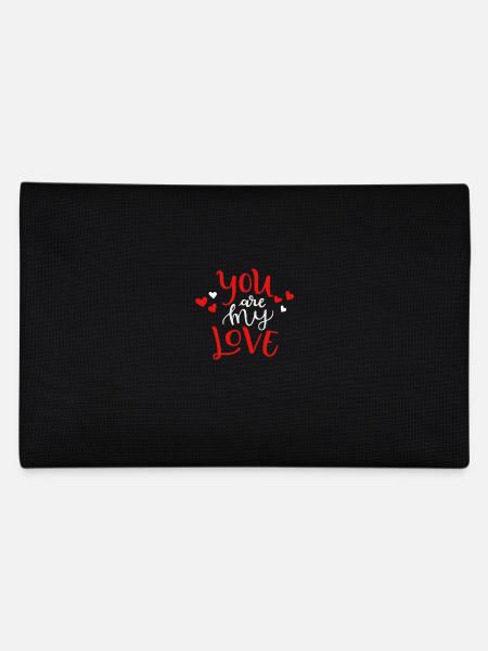 You are my love - Pencil Case - black - Back
