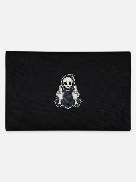 Grim Reaper montre les deux doigts du milieu - Trousse - noir - Dos