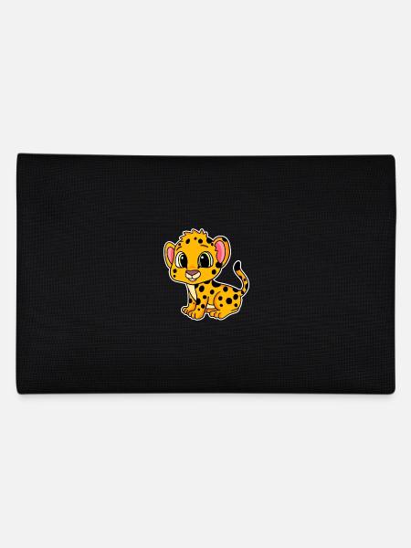 Bébé guépard - Trousse - noir - Dos