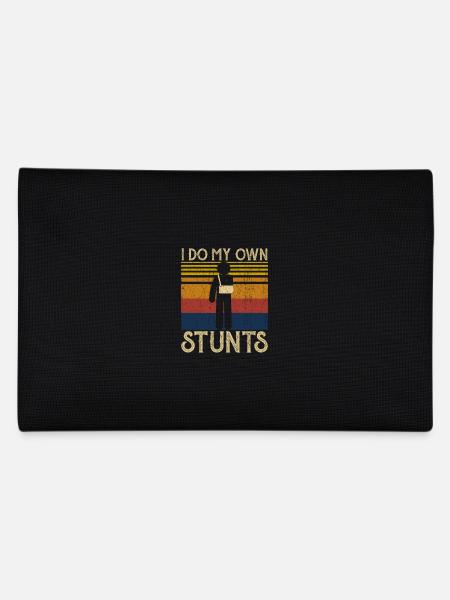 I do my own stunts - Federtasche - Schwarz - Hinten