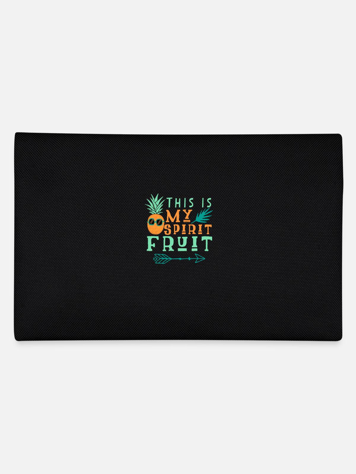 Pineapple saying funny - Pencil Case - black - Back