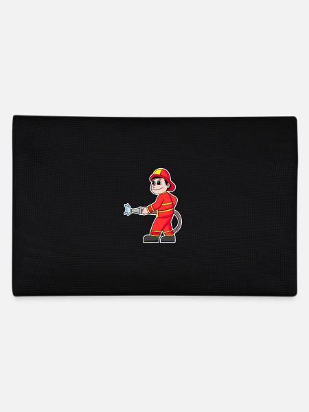 Feuerwehrmann - Federtasche - Schwarz - Hinten