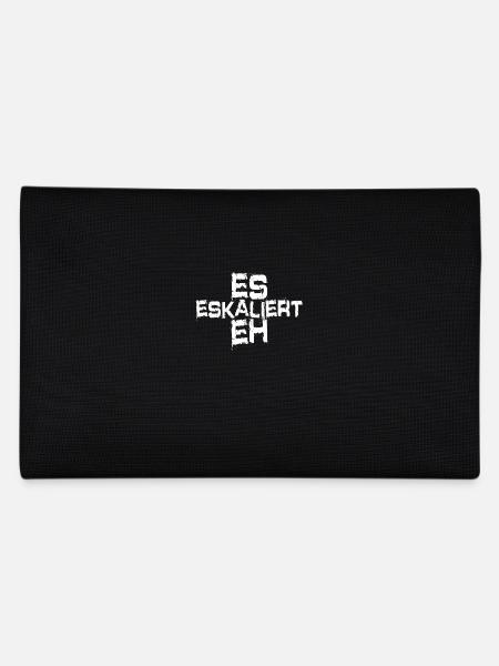 Es Eskaliert Eh Party Club Junggesellenabschied - Federtasche - Schwarz - Hinten