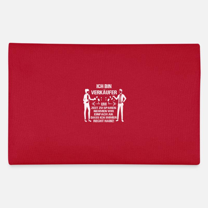 Verkäufer Federtasche