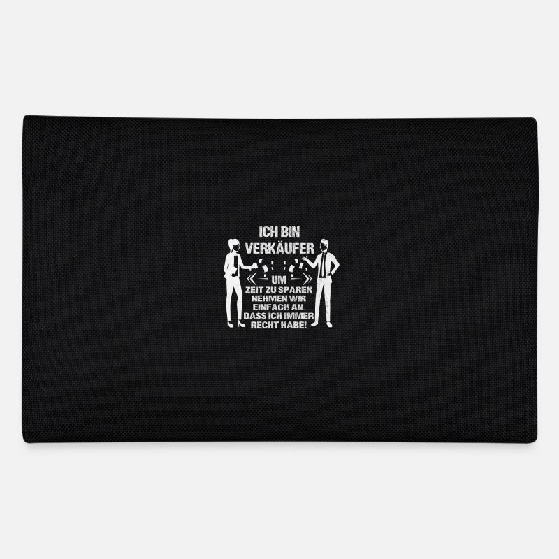 Verkäufer Federtasche