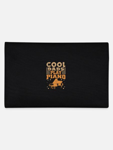Pianist Papa - Pencil Case - black - Back