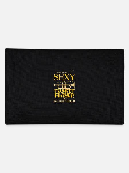 Trumpet sexy - Pencil Case - black - Back