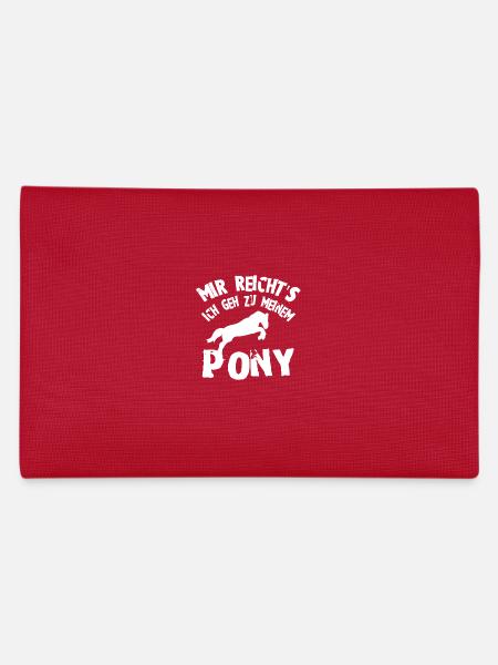 Pony Mir reichts - Federtasche - Rot - Hinten