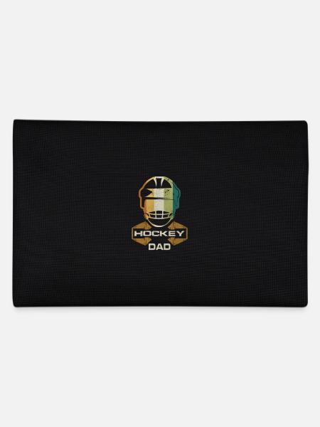 Hockey Dad Retro - Pencil Case - black - Back