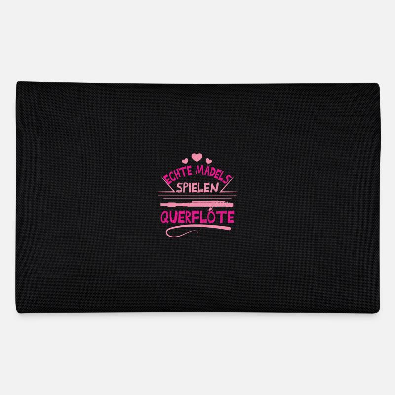 Querflöte Mädels - Federtasche - Schwarz