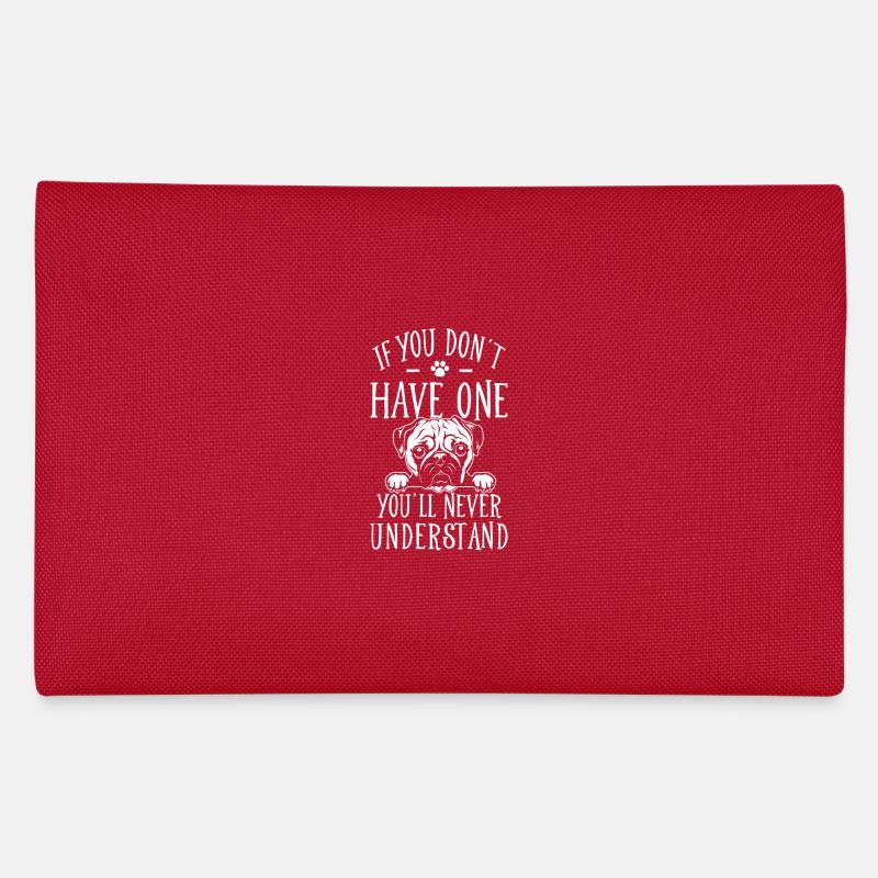 Mops Spruch lustig Federtasche