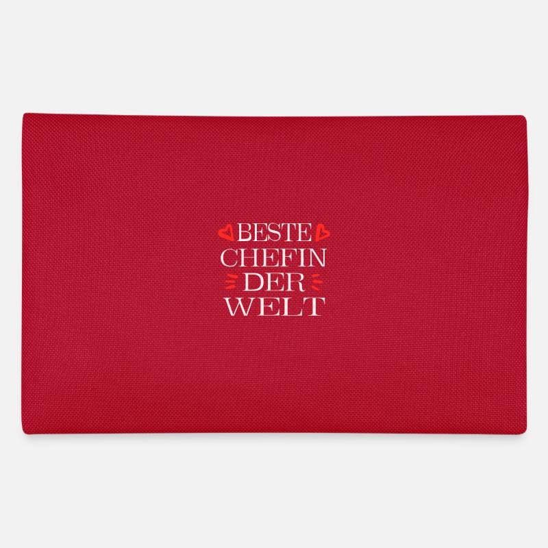 Beste chefin Federtasche