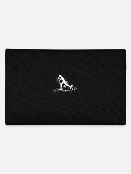 Langlauf schnee - Federtasche - Schwarz - Hinten